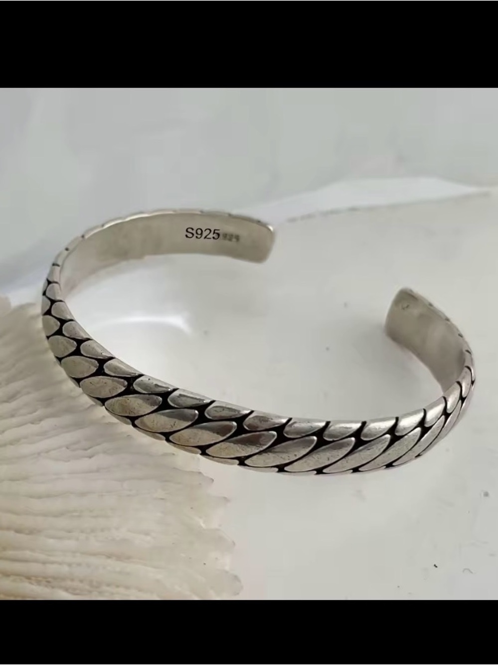 925 Sterling Silver Bangle Bracelet